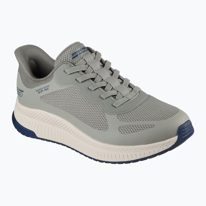 Buty męskie SKECHERS Bobs Squad 4 olive 3