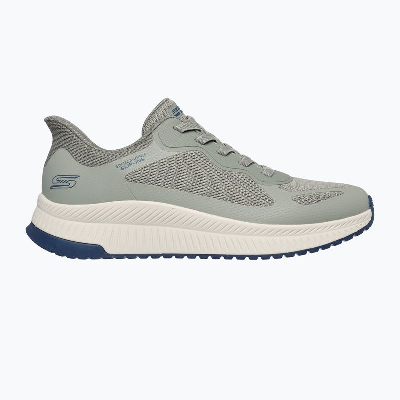 Buty męskie SKECHERS Bobs Squad 4 olive 2