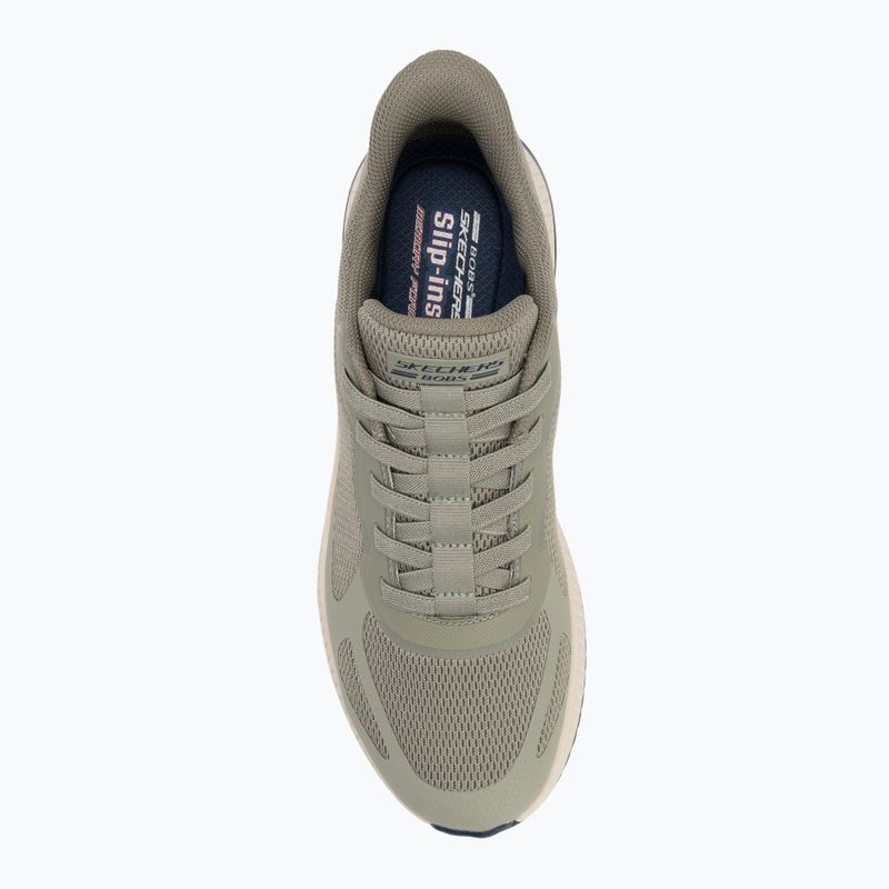 Buty męskie SKECHERS Bobs Squad 4 olive 5