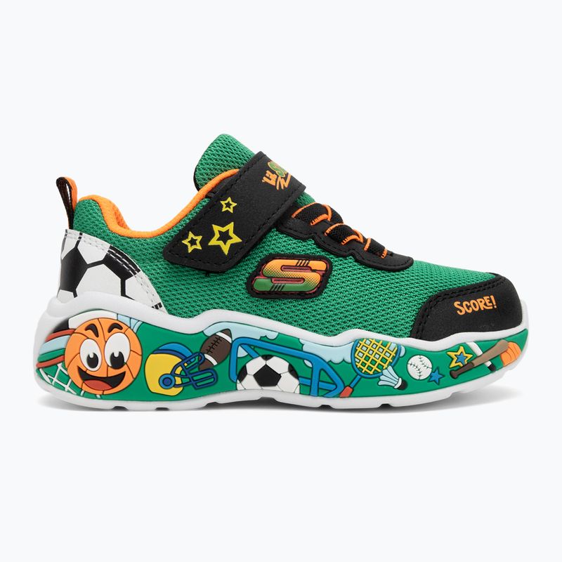 Buty dziecięce SKECHERS Play Scene green/multi 2