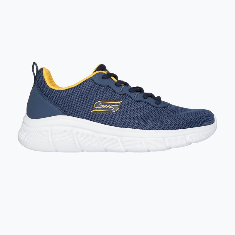 Buty męskie SKECHERS Bobs Sport B Flex Icy Edge navy 2