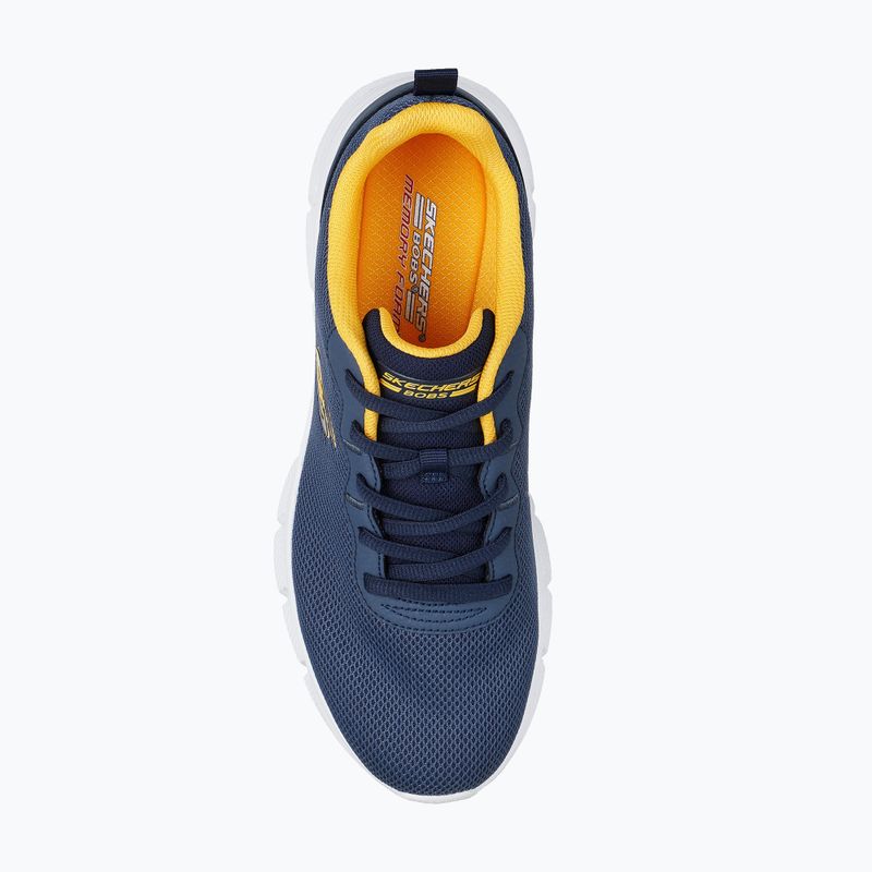 Buty męskie SKECHERS Bobs Sport B Flex Icy Edge navy 5