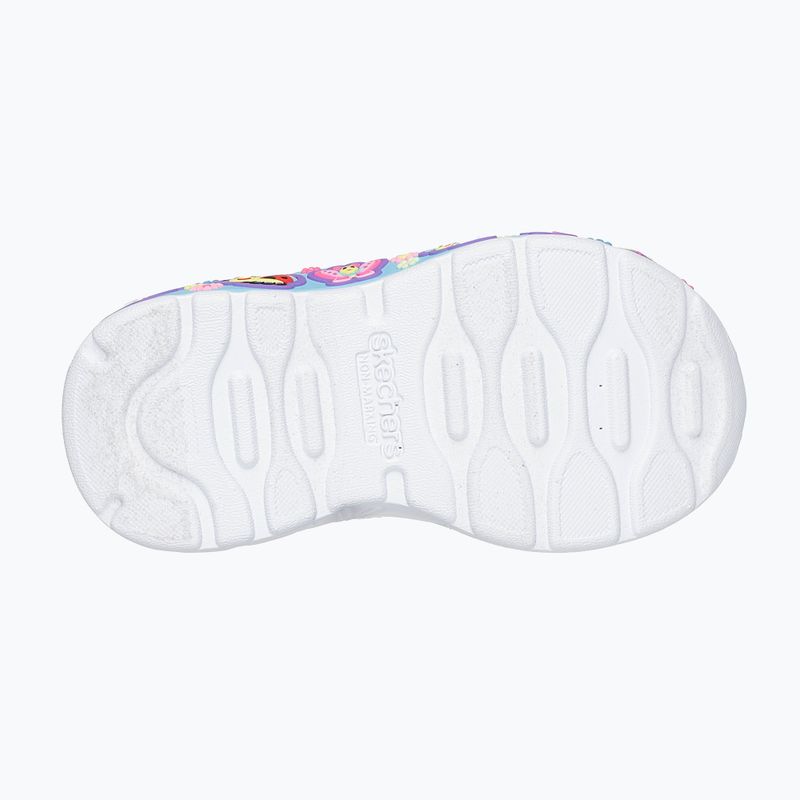 Buty dziecięce SKECHERS Play Scene Fun Squad purple/multi 4