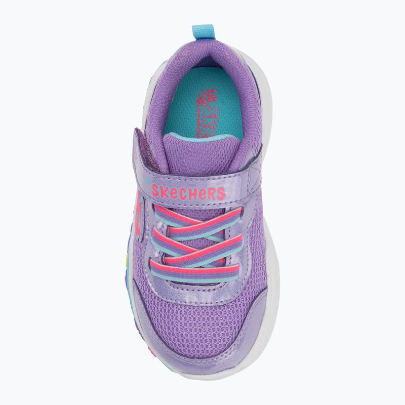 Buty dziecięce SKECHERS Play Scene Fun Squad purple/multi 5