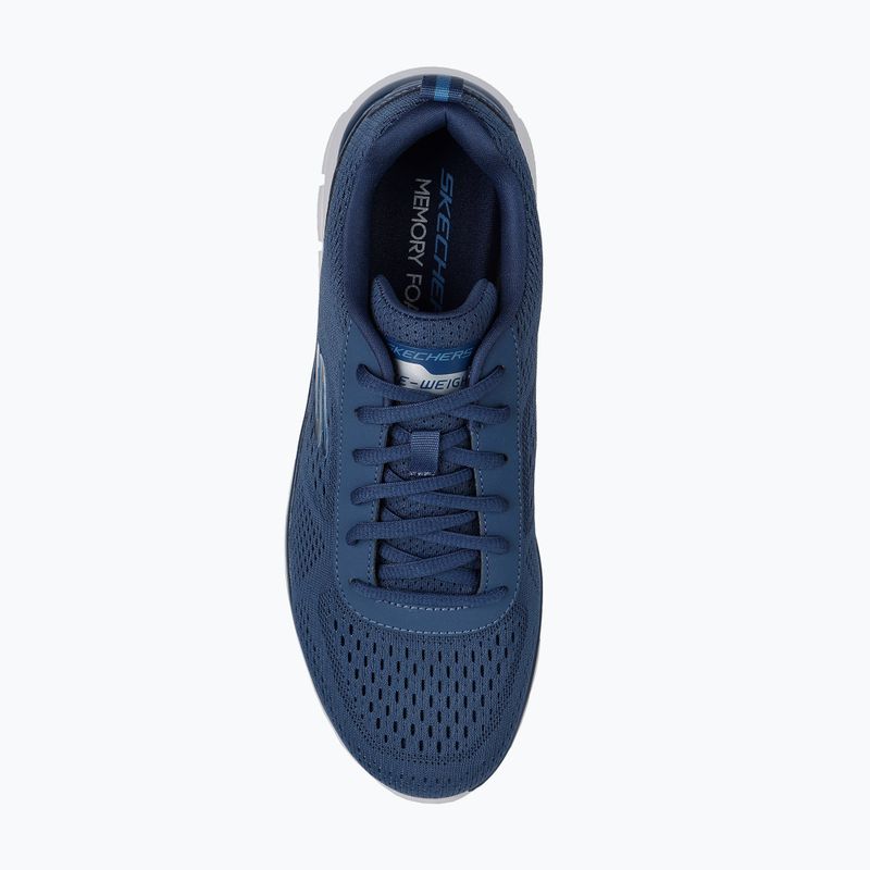 Buty męskie SKECHERS Track Leshur blue 5
