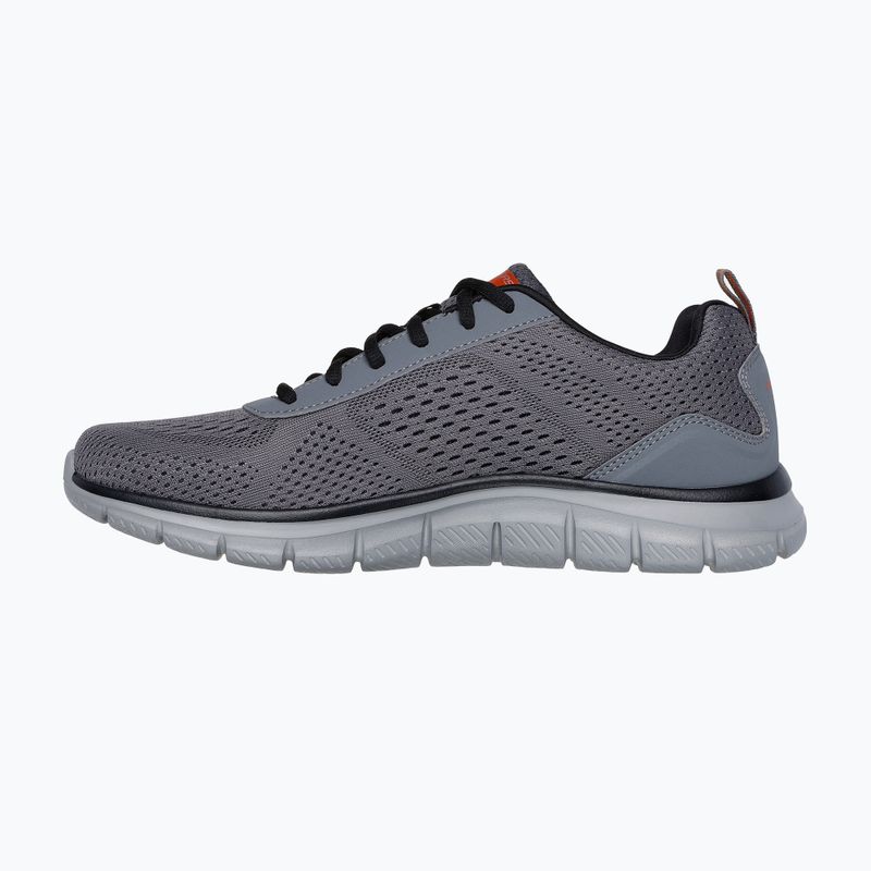 Buty męskie Skechers Track Leshur charcoal/orange 3