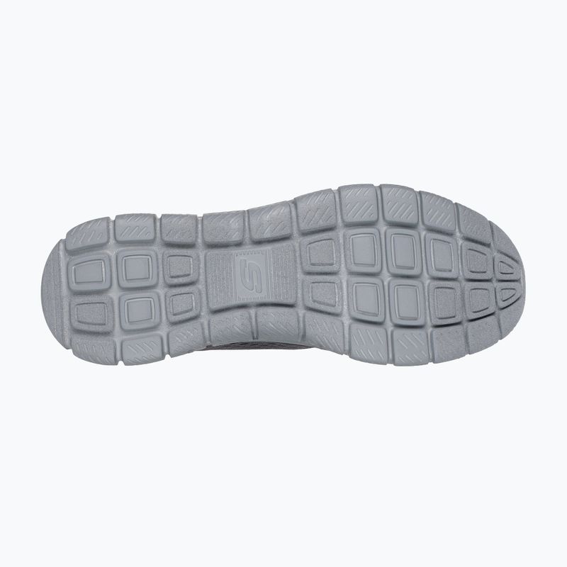 Buty męskie Skechers Track Leshur charcoal/orange 4
