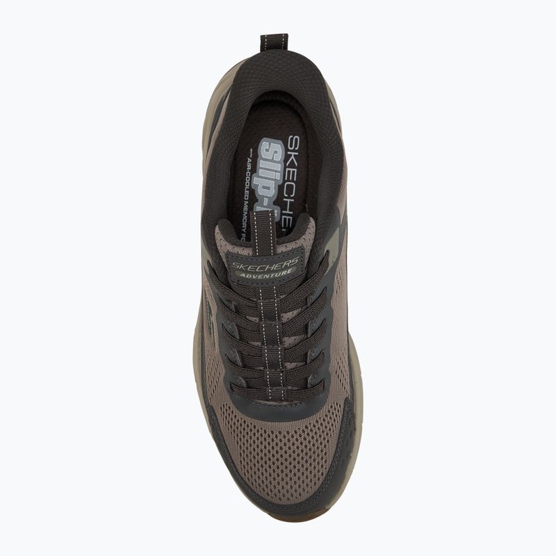 Buty męskie SKECHERS Hillcrest 2.0 dark taupe 5