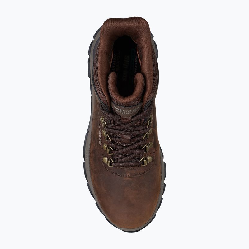 Buty męskie SKECHERS Santoro Relic brown 5