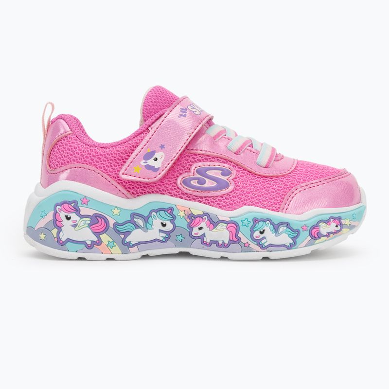 Buty dziecięce SKECHERS Play Scene Fun Squad pink/multi 2