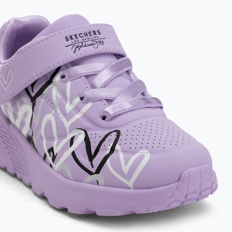 Buty dziecięce SKECHERS Uno Lite Love Levitate lavender/multi 7
