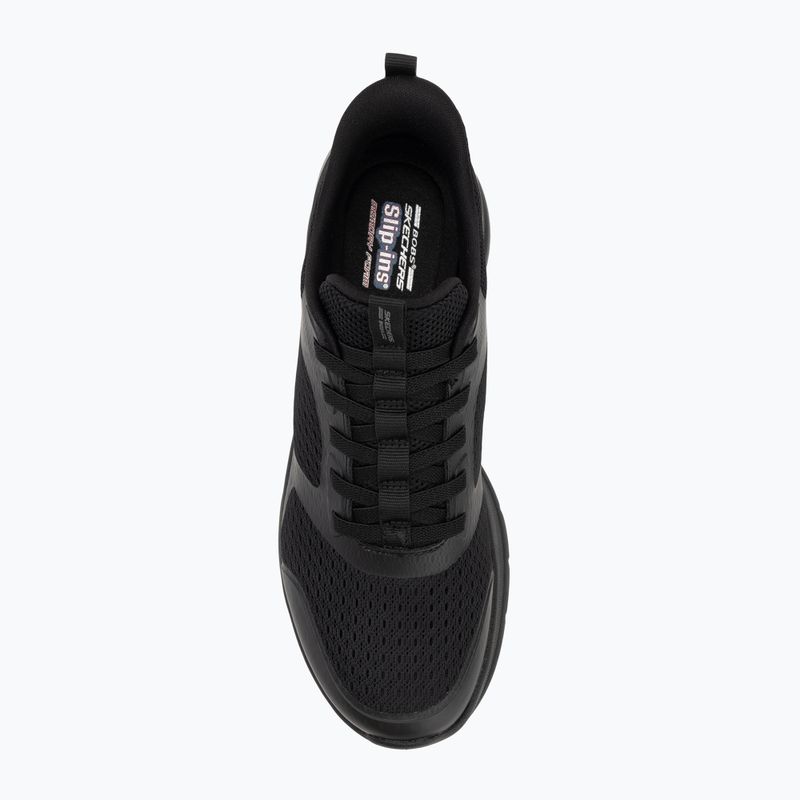 Buty damskie SKECHERS Bobs Arc Waves 2.0 Now On black 5