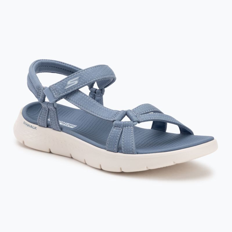 Sandały damskie SKECHERS Go Walk Flex Sandal Sublime blue
