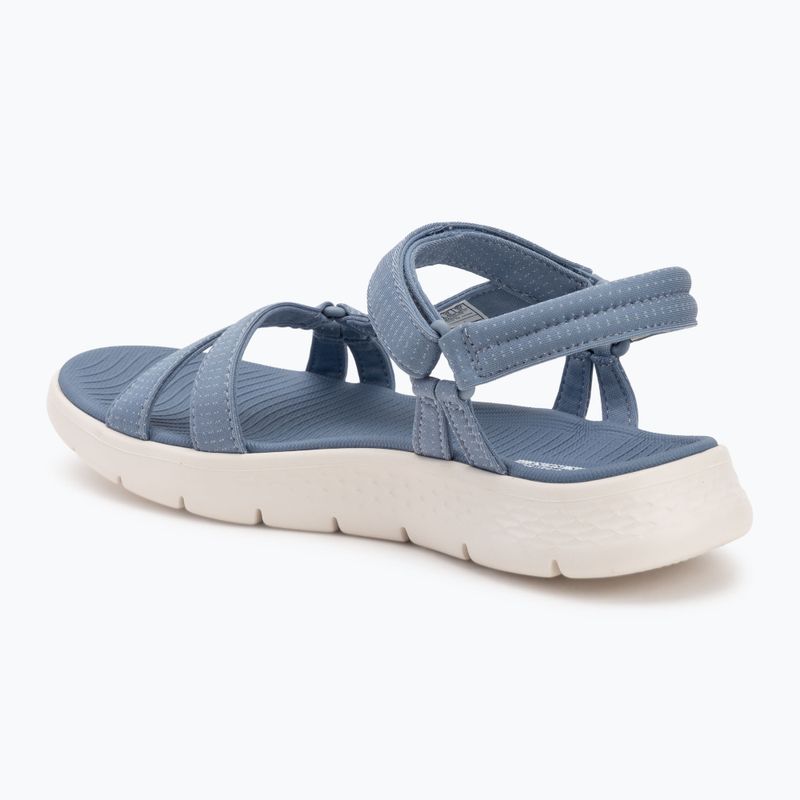 Sandały damskie SKECHERS Go Walk Flex Sandal Sublime blue 3