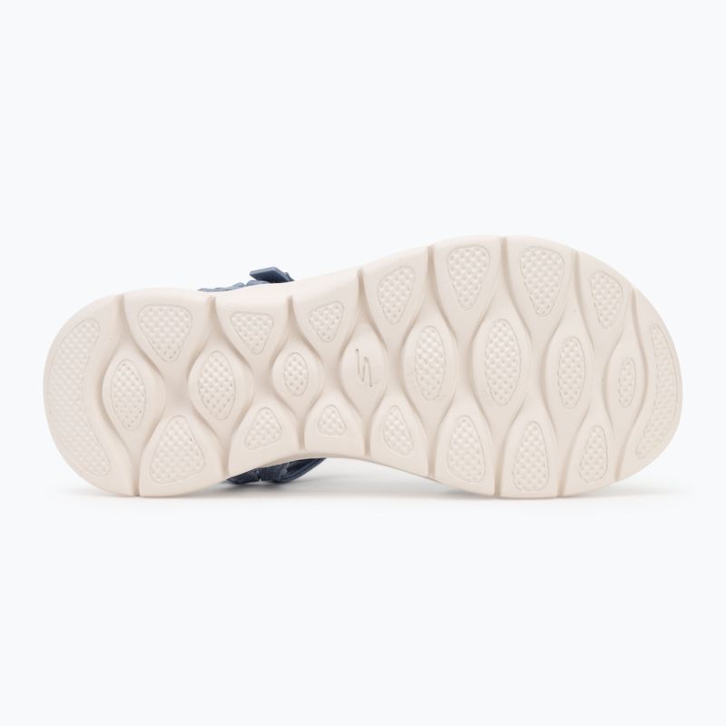 Sandały damskie SKECHERS Go Walk Flex Sandal Sublime blue 4