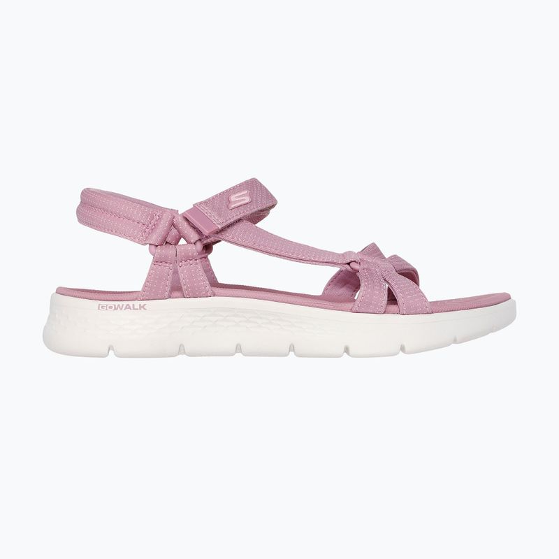 Sandały damskie SKECHERS Go Walk Flex Sandal Sublime mauve 2