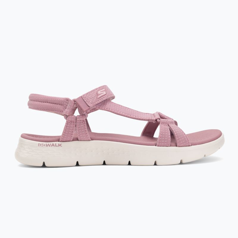 Sandały damskie SKECHERS Go Walk Flex Sandal Sublime mauve 2
