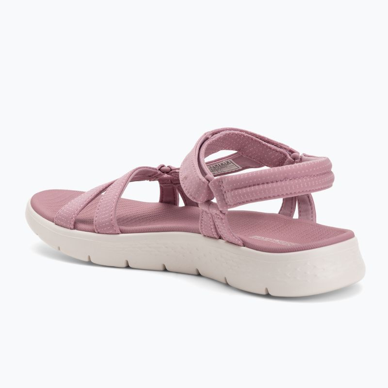 Sandały damskie SKECHERS Go Walk Flex Sandal Sublime mauve 3