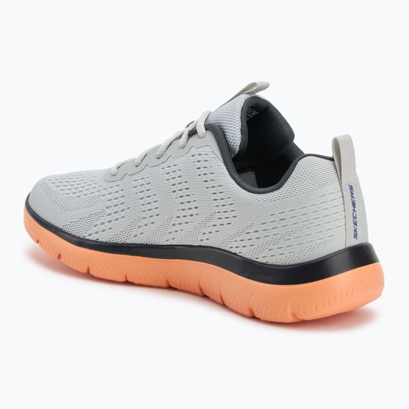 Buty męskie SKECHERS Summits Torre gray/orange 3