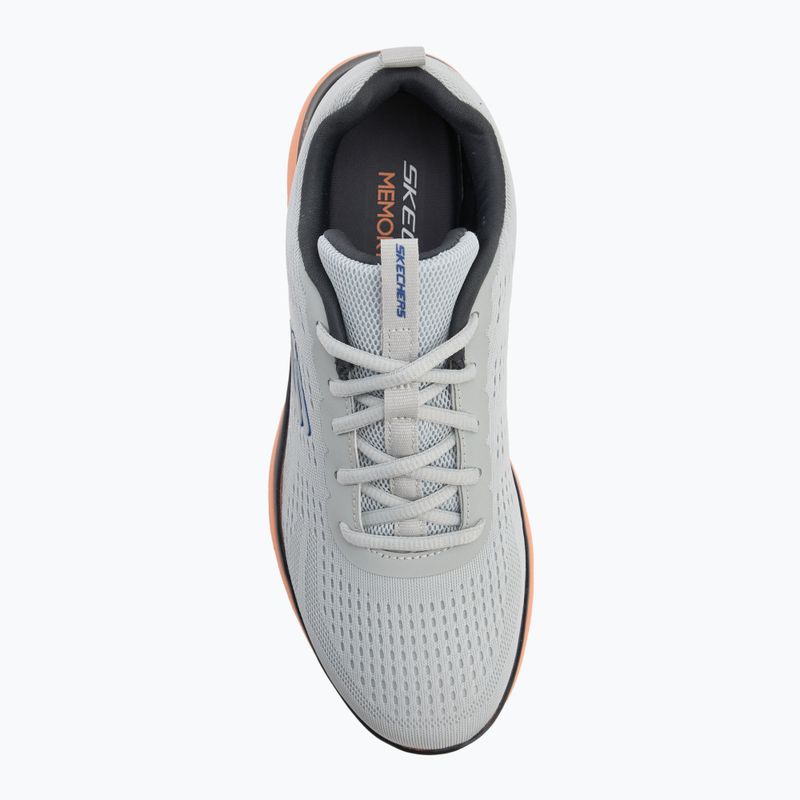 Buty męskie SKECHERS Summits Torre gray/orange 5