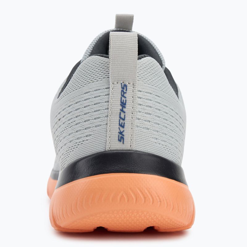 Buty męskie SKECHERS Summits Torre gray/orange 6