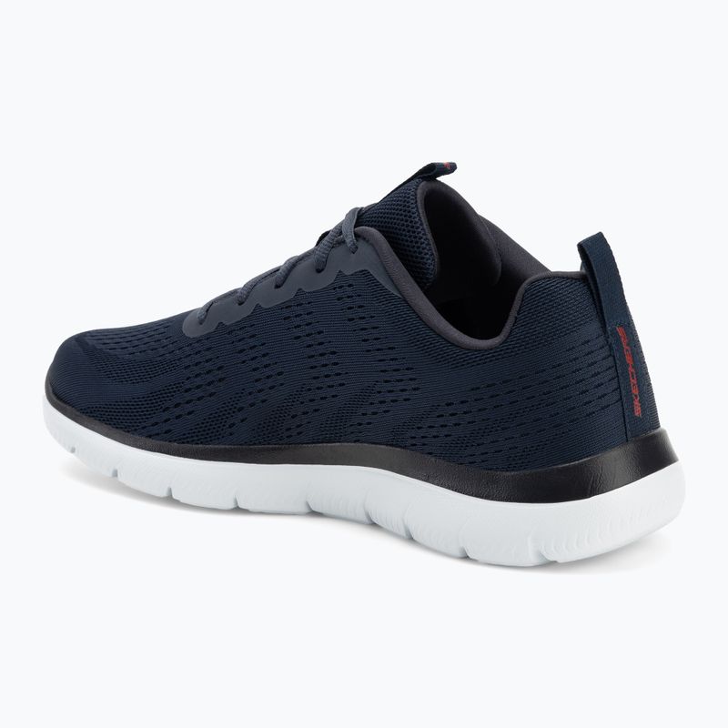 Buty męskie SKECHERS Summits Torre navy/red 3