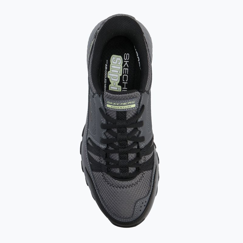 Buty męskie SKECHERS Dynamite At Escapar charcoal/black 5