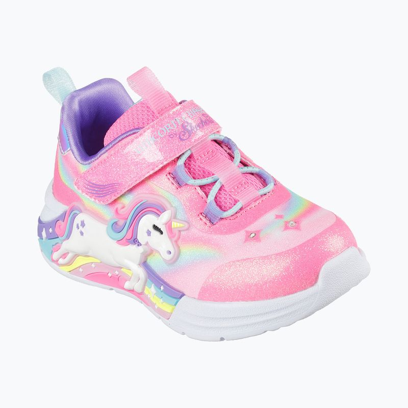 Buty dziecięce SKECHERS Unicorn Chaser pink/multi 11
