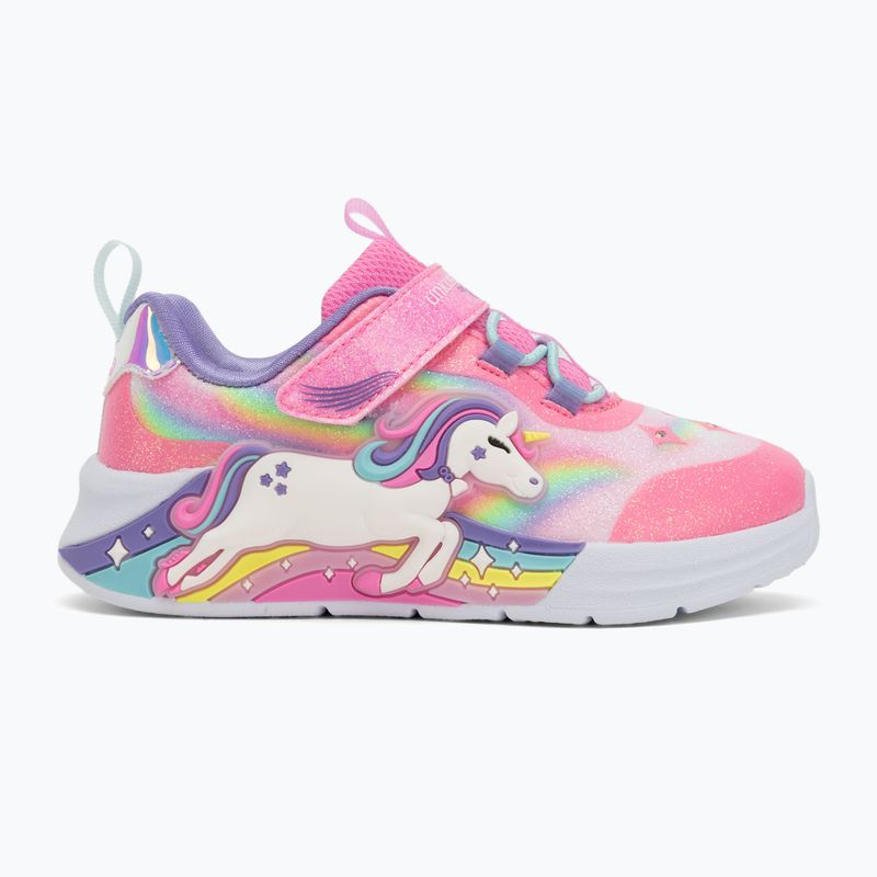 Buty dziecięce SKECHERS Unicorn Chaser pink/multi 2
