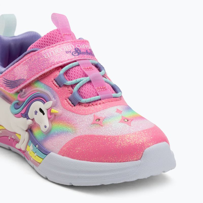 Buty dziecięce SKECHERS Unicorn Chaser pink/multi 7
