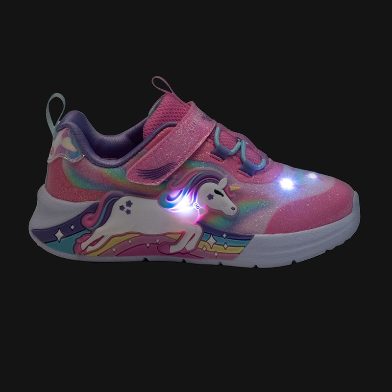 Buty dziecięce SKECHERS Unicorn Chaser pink/multi 8