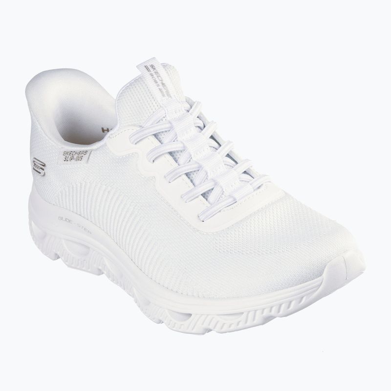 Buty damskie SKECHERS Bobs Arc Waves white 8