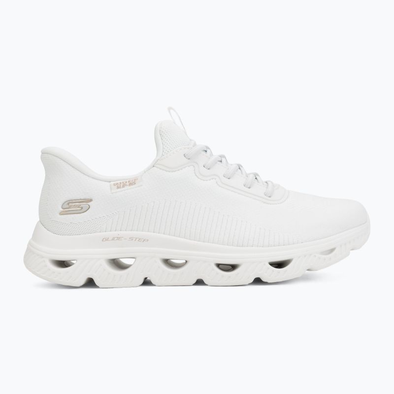 Buty damskie SKECHERS Bobs Arc Waves white 2