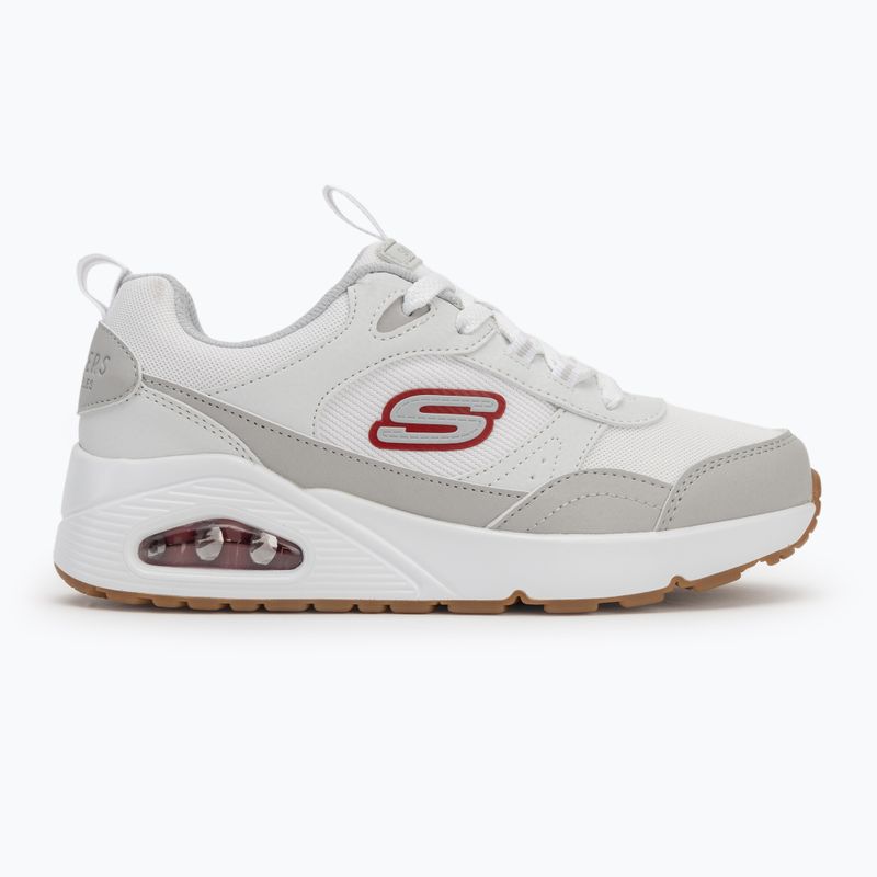 Buty dziecięce SKECHERS Uno Retro Groove white/gray 2