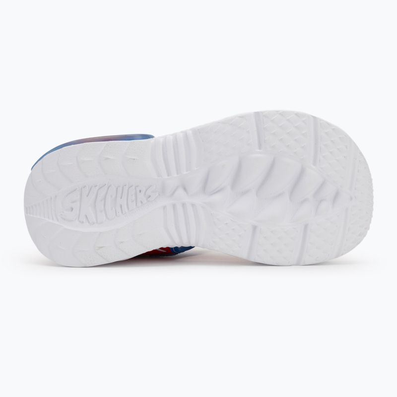 Sandały dziecięce SKECHERS Creature Splash blue/red 4