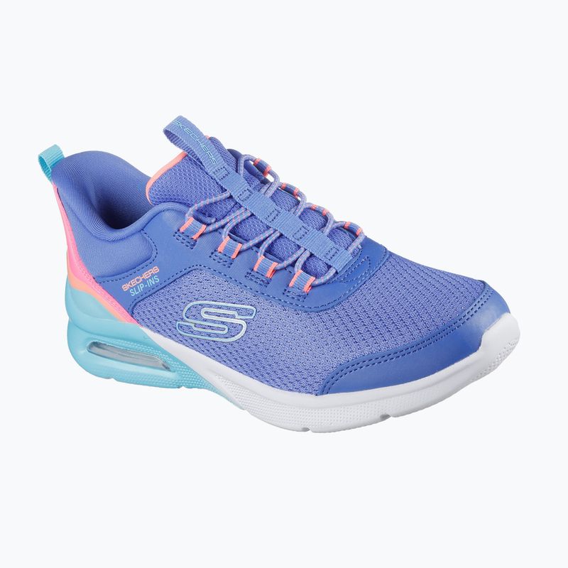 Buty dziecięce SKECHERS Microspec Max Color Trifecta blue/multi 8