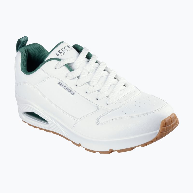 Buty męskie SKECHERS Uno Alder white/green