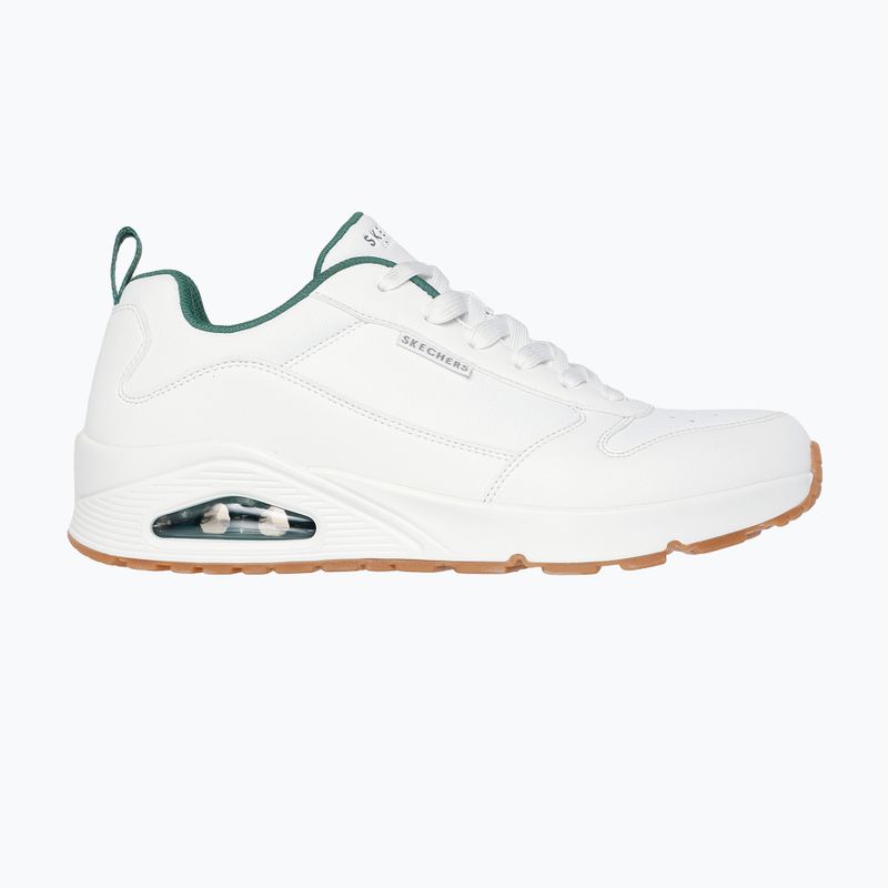 Buty męskie SKECHERS Uno Alder white/green 2