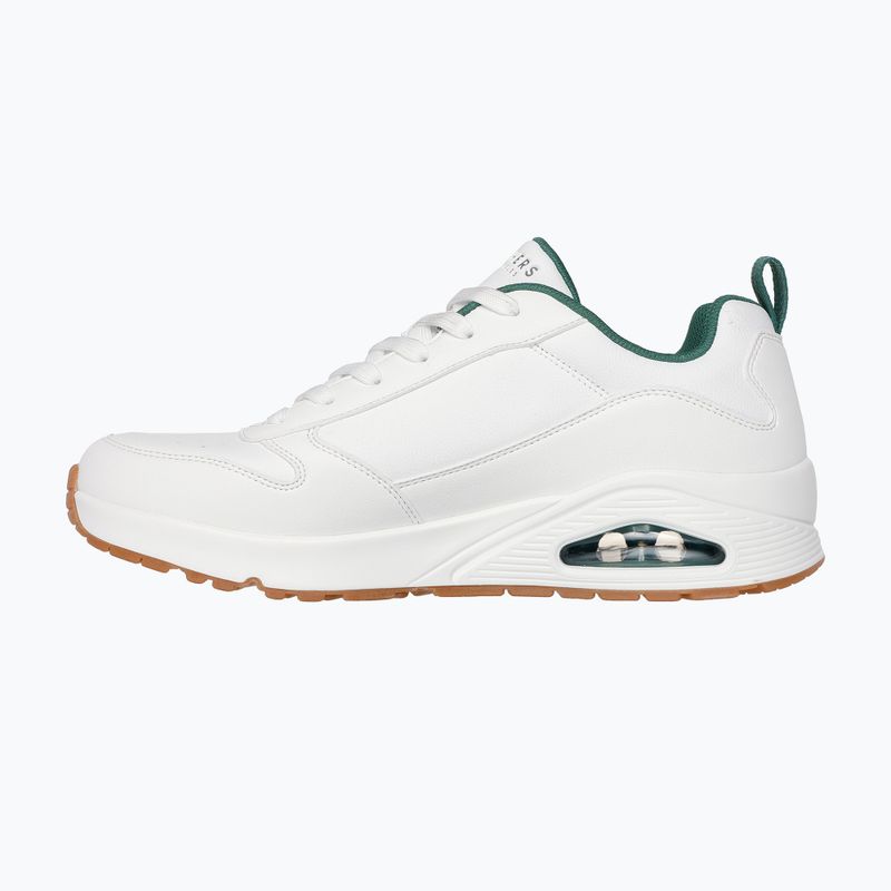 Buty męskie SKECHERS Uno Alder white/green 3