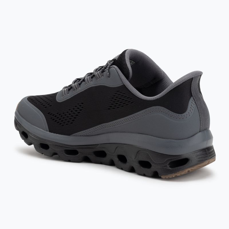 Buty męskie SKECHERS Glide-Step Sole Glover Peak black/charcoal 3