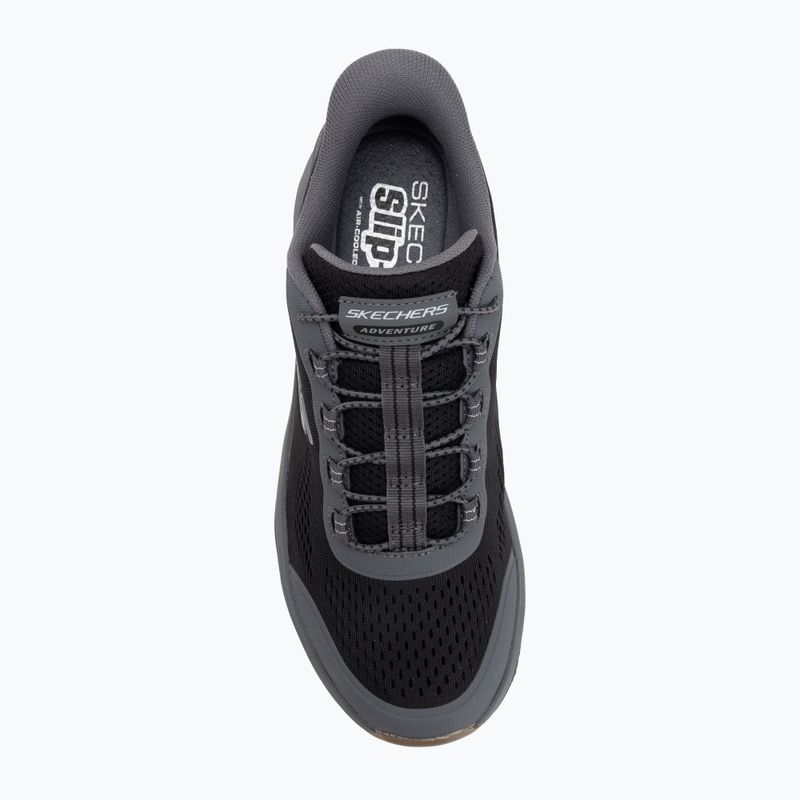 Buty męskie SKECHERS Glide-Step Sole Glover Peak black/charcoal 5