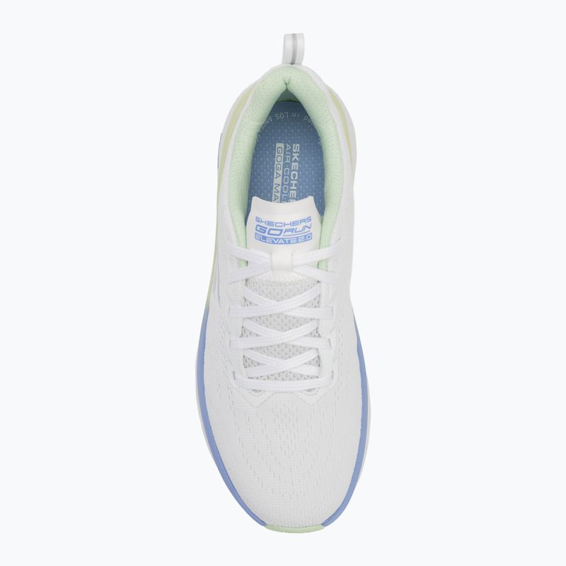 Buty do biegania damskie SKECHERS Go Run Elevate 2.0 white/mint 5