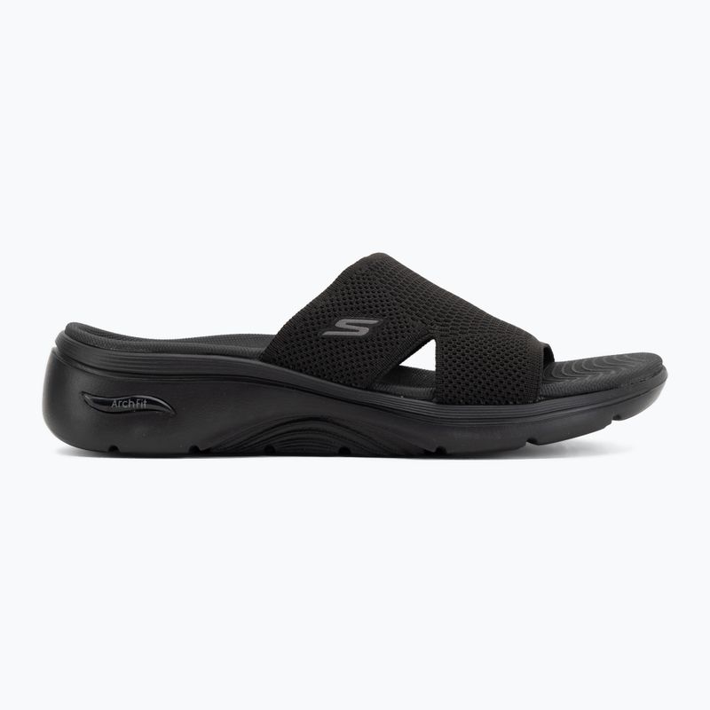 Klapki damskie SKECHERS Go Walk Arch Fit 2.0 Dakota black 2