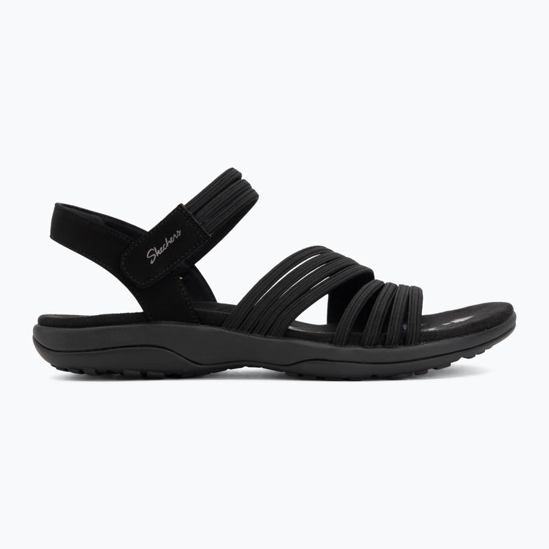Sandały damskie SKECHERS Reggae Slim Coffee Run black 2