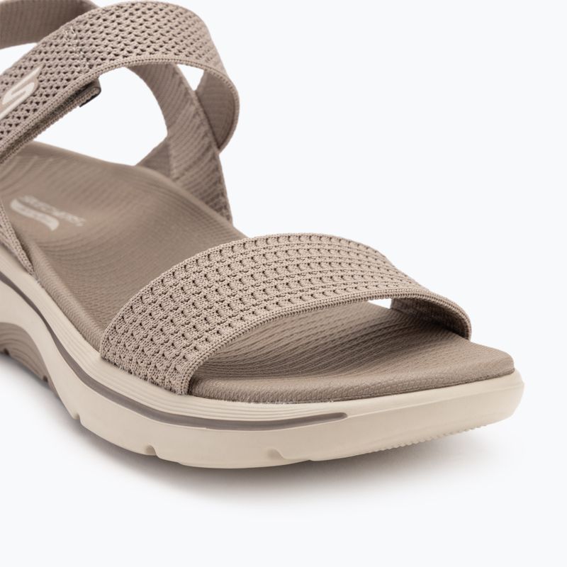 Sandały damskie SKECHERS Go Walk Arch Fit 2.0 taupe 7