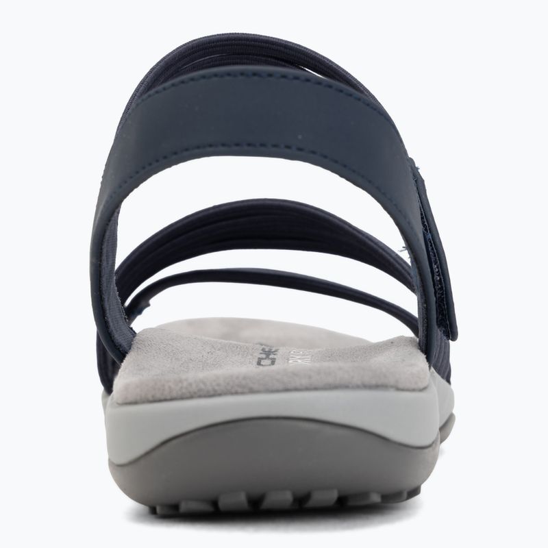 Sandały damskie SKECHERS Reggae Slim Coffee Run blue 6