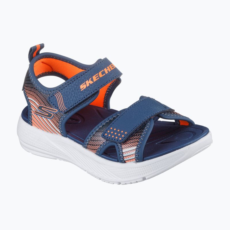Sandały dziecięce SKECHERS Microspec-Splash blue 8