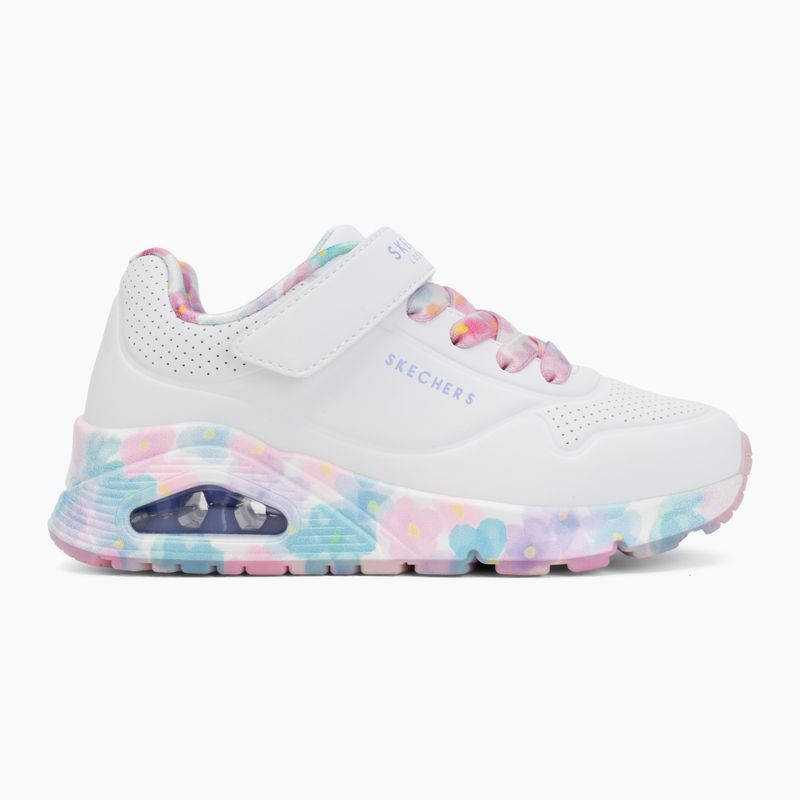 Buty dziecięce SKECHERS Uno Gen1 Fresh Blooms white 2