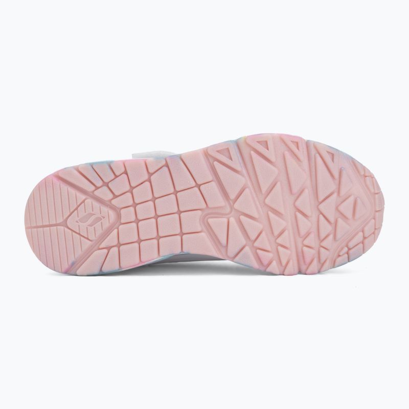 Buty dziecięce SKECHERS Uno Gen1 Fresh Blooms white 4
