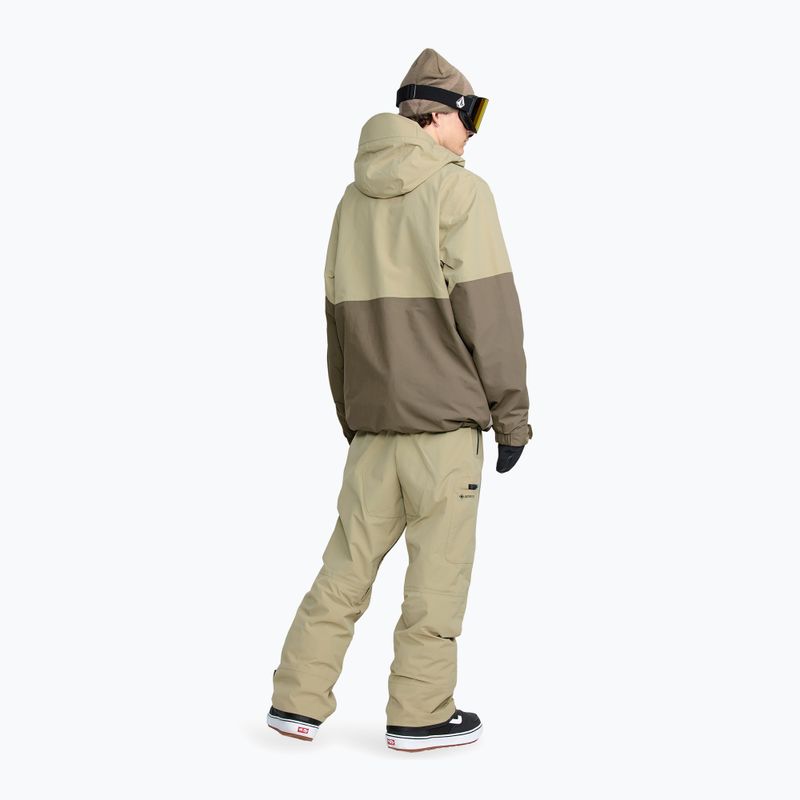 Kurtka snowboardowa męska Volcom L Insulated GTX moss green 4